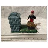 Reproduction cast iron mechanical Artillery Bank