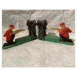 Vintage "The Sportsman" Mechanical Coin Bank