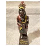 Old honesty five cent cigar cast iron bank