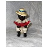 Americana Cast Iron Bank - Americana Boy Eating