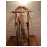 Vintage Childs champion F38 snow sled made in