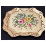 Hand painted tray by Pilgrim expressly for the