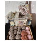 2 boxes of craft supplies