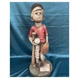 23 Inch Tall Yard Statue Very Heavy