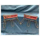 Two vintage vans boot saver.