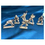 Vintage plastic baseball figurines all