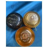 Three vintage Duncan imperial yo-yos one