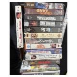 Assortment of VHS and DVD
