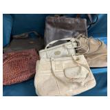 Assortment of purses