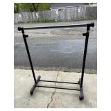 Rolling Clothes Rack