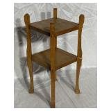 Small Oak Stand 18" tall, 8" square