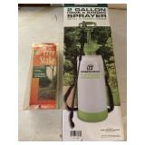 New in the box to going home and garden sprayer