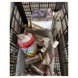 Large lots of garage items including chains nuts