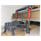 Sears craftsman miter Saw mounted on wood
