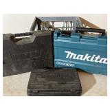 Milk crate with three empty two cases