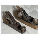 2 Wood Planes, one marked No. 3,