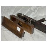 Lot of 3 Wood Molding Planes