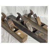 Lot of 3 Large Block Wood Planes