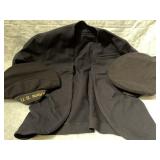 2 Vintage U.S. NAVY Naval Officer Sailor Flat Top