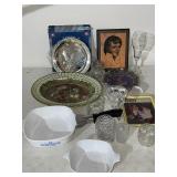 Corning ware- 2 pieces and also several pieces of