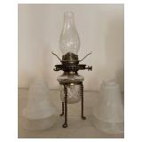 Oil lantern and glass light covers