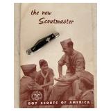 The new salt Master, vintage book with knife.