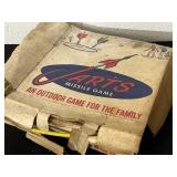 Jarts Missile Game- vintage yard darts.