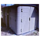 Outdoor Poly Storage Shed