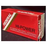 Federal 50 Center fire pistol cartridges 38
