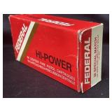 Federal 50 Center fire pistol cartridges 38