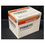 Winchester primers for shotgun shells. Full box