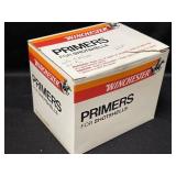 Winchester primers for shotgun shells. 10