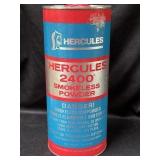 Hercules 2400 smokeless powder, new never opened.