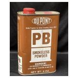 Dupont PB smokeless powder. Ken is open looks to