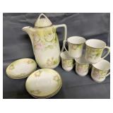 Royal Rudolstadt Prussia Tea Set (5) cups
