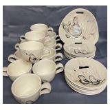 Red Wing Bob White Pottery