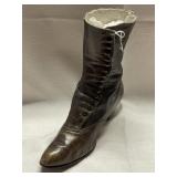 Antique  Victorian era Hanan & Son brown leather