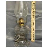 Clear Glass Finger Oil Lamp