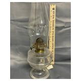 Clear Glass Oil Lamp
