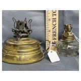 Oil Lamp and Cresolene Vapo base