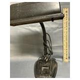 Vintage Cast Iron Base Desk Lamp