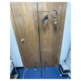 Cast Iron Floor Bridge Lamp