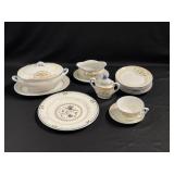 Made in Japan Mini Tea Set and Royal Doulton Plate