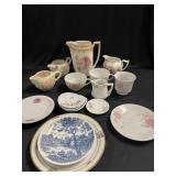 Quantity of Pitchers, Creamers, Tea Cups