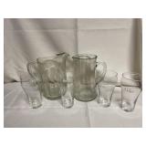 Heavy Glass Pitchers