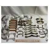 Large lot of drawer hardware