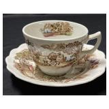 Ridgway Potteries Catching Mail Soup Tea Cup &