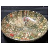 6" Ashtray Made From Cigar Tags.