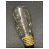 Edison bulb, measures 5 1/4 inches long.