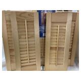 Style-Rite moveable louver shutter panels